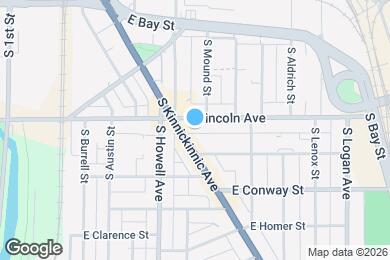 Map image of the property - 449 E Lincoln Ave