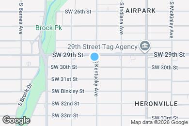 Map image of the property - 1501 SW 30th St