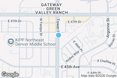 Map image of the property - 4654 N Tower Dr
