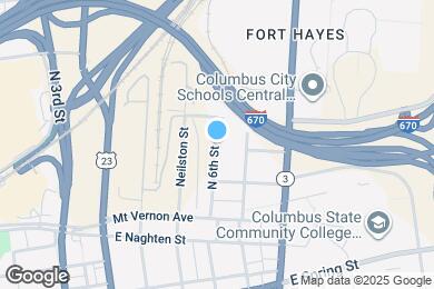 Map image of the property - 754 N 6th St