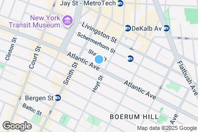 Map image of the property - 333 Atlantic Ave