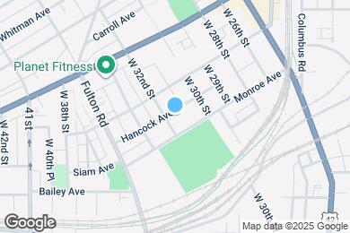 Map image of the property - 3117 Hancock Ave