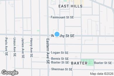 Map image of the property - 832 Wealthy St SE