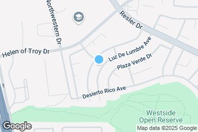 Map image of the property - 7537 Luz de lumbre Ave