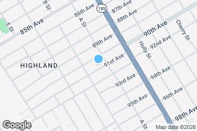 Map image of the property - 1243 91st Ave
