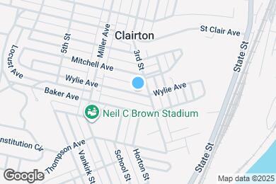Map image of the property - 319 Wylie Ave