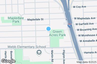Map image of the property - 2298 Browning St