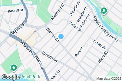 Map image of the property - 119 Warren St