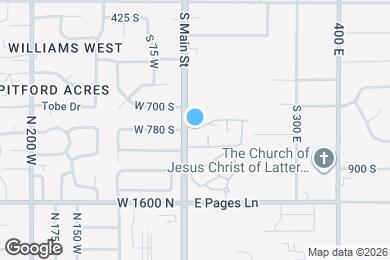 Map image of the property - 24 E 735 S
