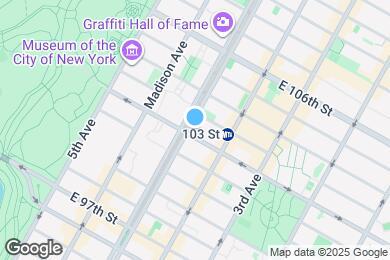 Map image of the property - 103 E 102nd St