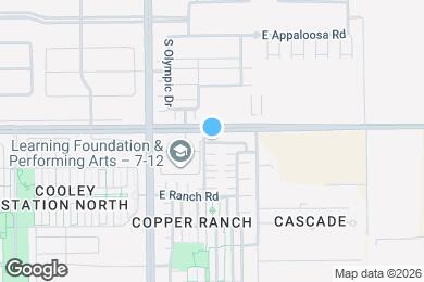 Map image of the property - 825 S Swallow Ln