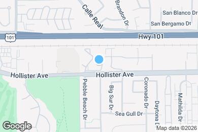 Map image of the property - 7602 Hollister Ave