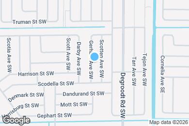 Map image of the property - 749 Gerhard Ave SW