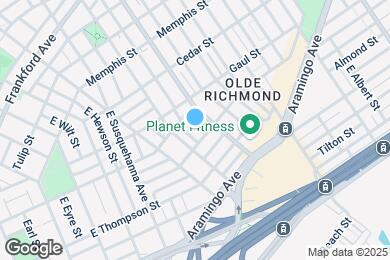 Map image of the property - 2534 E Gordon St