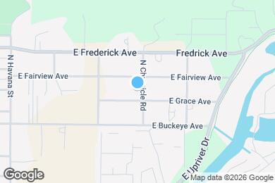 Map image of the property - 2909 N Chronicle Rd