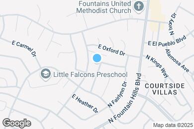 Map image of the property - 14826 N Briarwood Dr