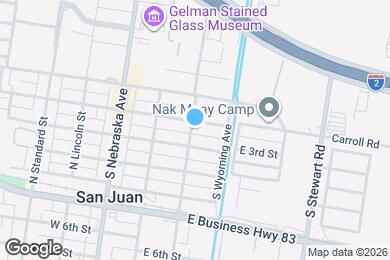 Map image of the property - 233 S Iowa St