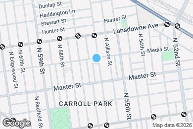 Map image of the property - 1456 N 56th St