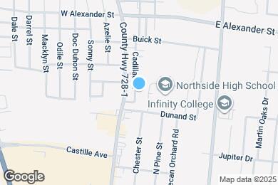 Map image of the property - 106 Cadillac St