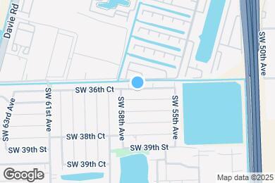 Map image of the property - 5720 SW 36th Ct