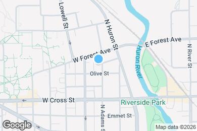 Map image of the property - 509 N Adams St