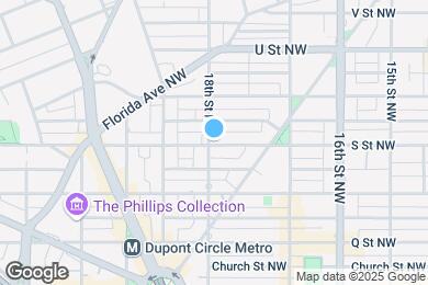 Map image of the property - 1761 T St NW