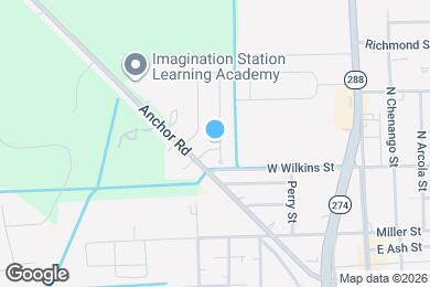 Map image of the property - 1139 Christy Dr