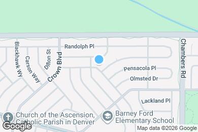 Map image of the property - 14775 Robins Dr