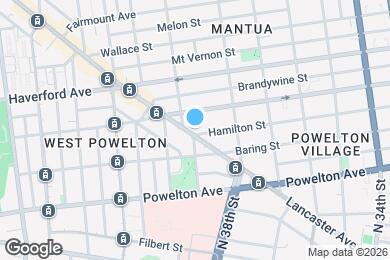 Map image of the property - 3849 Lancaster Ave
