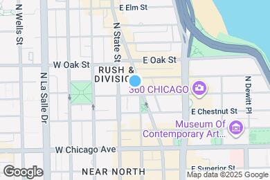 Map image of the property - 40 E Delaware Pl