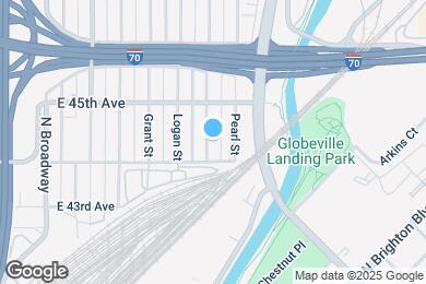 Map image of the property - 4430 Pennsylvania St