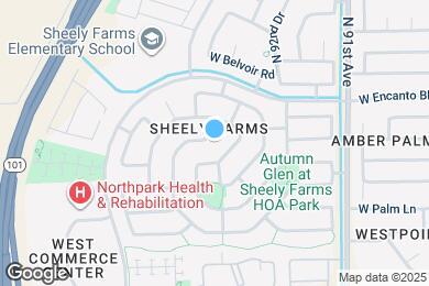 Map image of the property - 9315 W Bennet Plaza