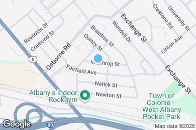 Map image of the property - 25 Winthrop St