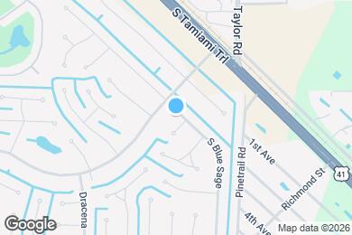 Map image of the property - 7321 S Blue Sage