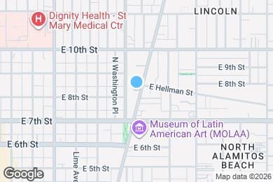 Map image of the property - 809 Alamitos Ave