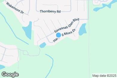 Map image of the property - 4303 Hanging Moss Dr