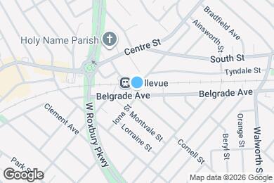 Map image of the property - 317 Belgrade