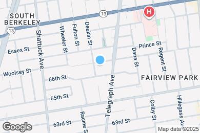 Map image of the property - 2308 Woolsey St
