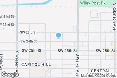 Map image of the property - 609 SW 24th St