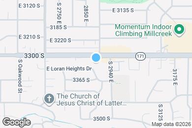 Map image of the property - 2885 E LORAN Dr