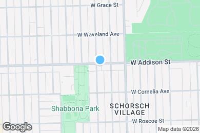 Map image of the property - 6855 W Addison St