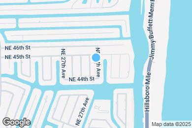 Map image of the property - 4441 NE 29th Ave