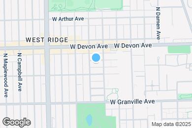 Map image of the property - 2213 W Highland Ave