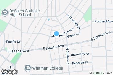 Map image of the property - 1020 Alvarado Ter