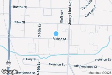 Map image of the property - 3322 S 18th St