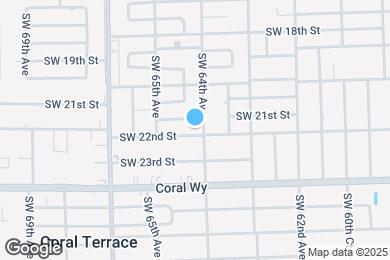 Map image of the property - 6411 SW 22nd St