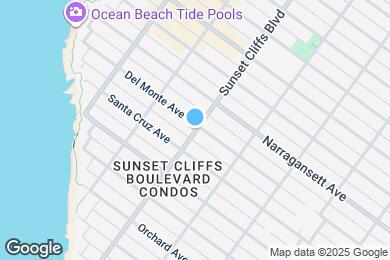 Map image of the property - 1744 Sunset Cliffs Blvd
