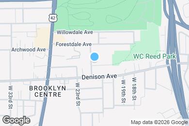 Map image of the property - 2120 Fern Ct