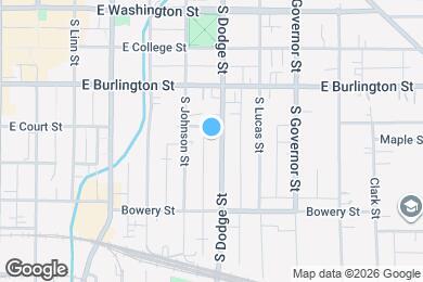 Map image of the property - 421 S Dodge St