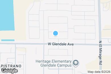 Map image of the property - 12620 W Glenn Dr